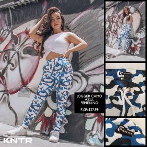 Jogger Mujer Azul