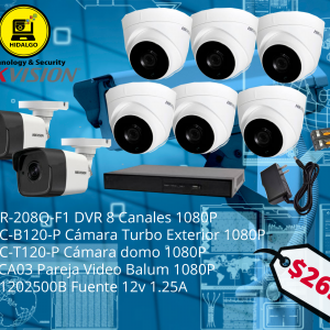 Combo 8 Cam HIKVISION