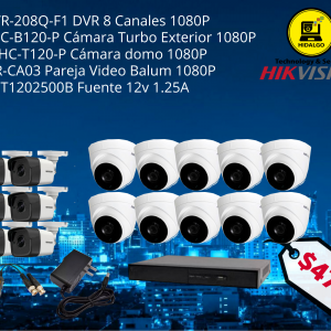 Kit 16 Cam HIKVISION