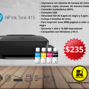 Impresora HP Ink Tank 415