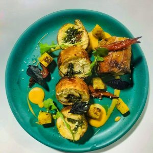 Ballotine de pollo