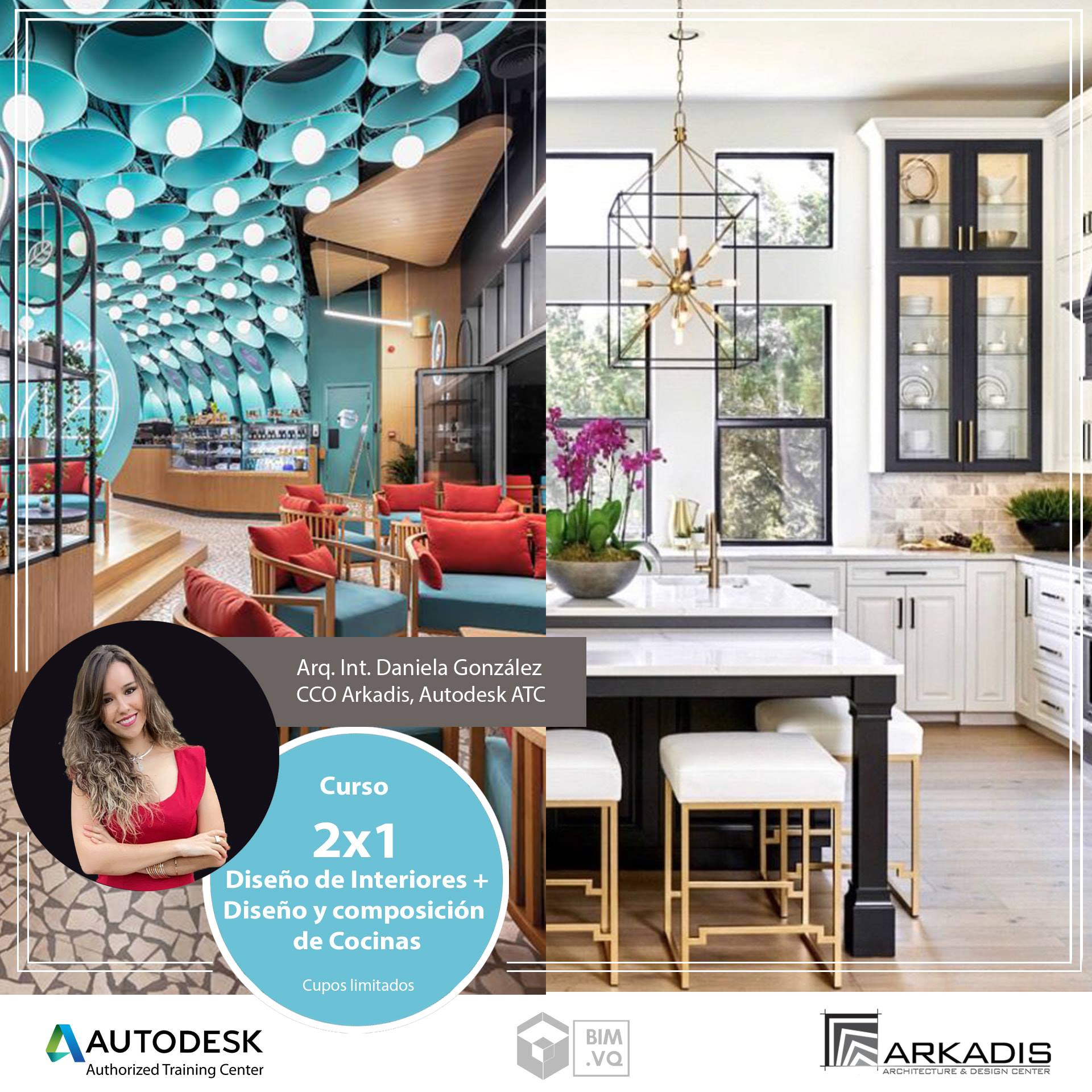 CURSO DISEÑO DE INTERIORES Y DISEÑO DE COCINAS ARKADIS AUTODESK ATC