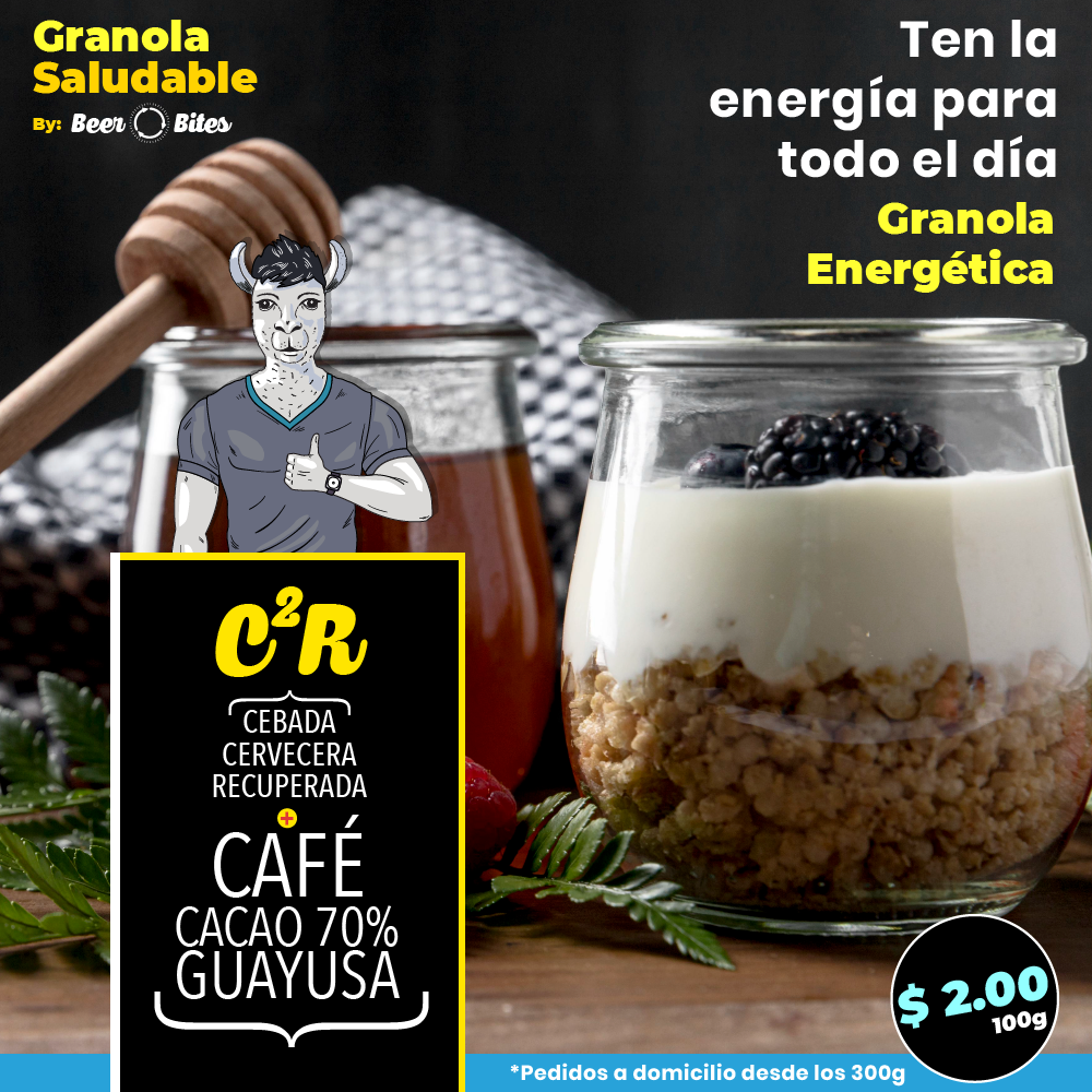 Granola Energetica by beer bites Granola Energetica
