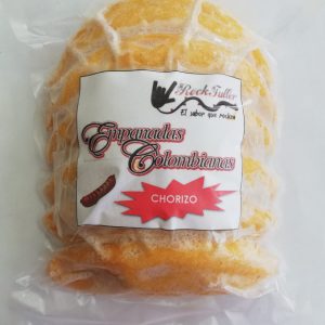 Empanadas Colombianas rellenas de chorizo paisa