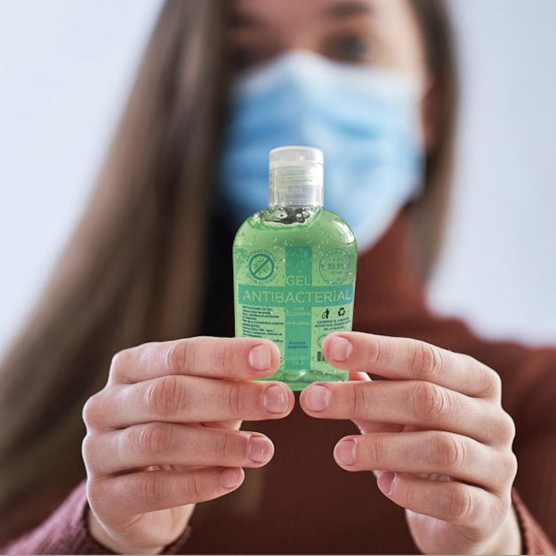 Gel Antibacterial Shield Hands