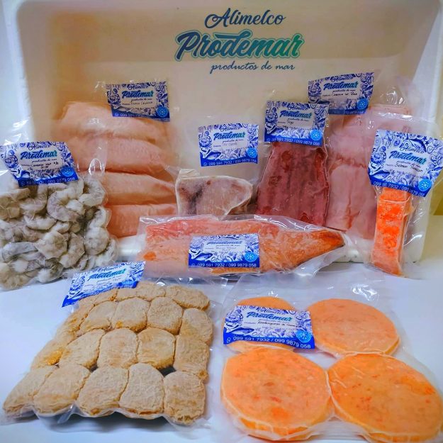 Alimelco-Prodemar "Pescados y mariscos empacados al vacío"