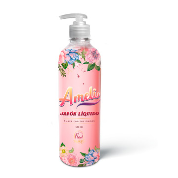 Jabón liquido aroma floral ameli