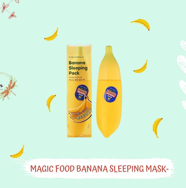 magicfoodbananaspleepingmask